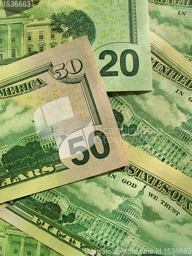 Image of money background