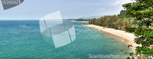 Image of Panorama of tropical beach - Thailand, Phuket
