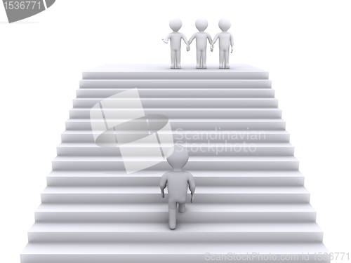 Image of Climb the stairs to join the team