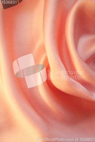 Image of Smooth elegant pink silk as background