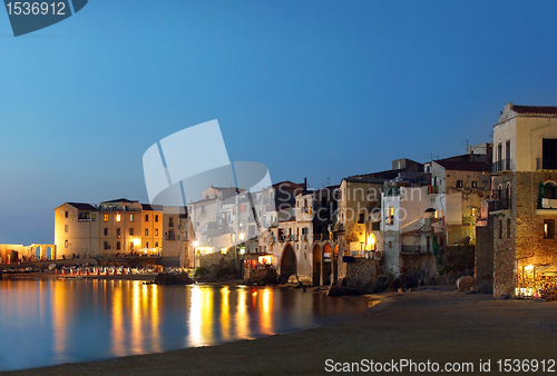 Image of Cefalu city, Sicily 