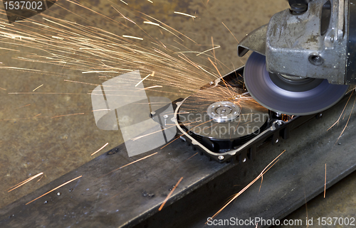 Image of cleaning a hard drive