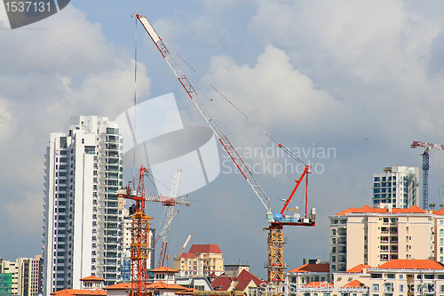Image of singapore skyline 
