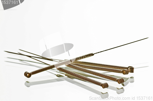 Image of acupuncture needles