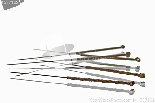 Image of acupuncture needles