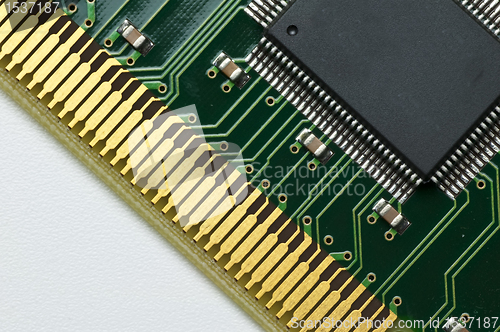 Image of computer circuit board
