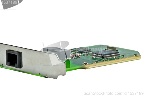 Image of computer circuit board