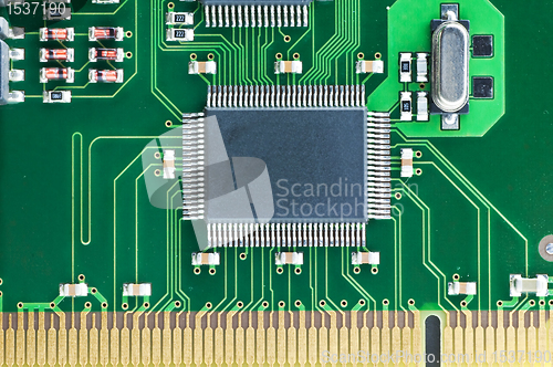 Image of computer circuit board