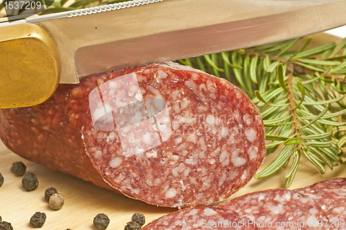 Image of salami of deer