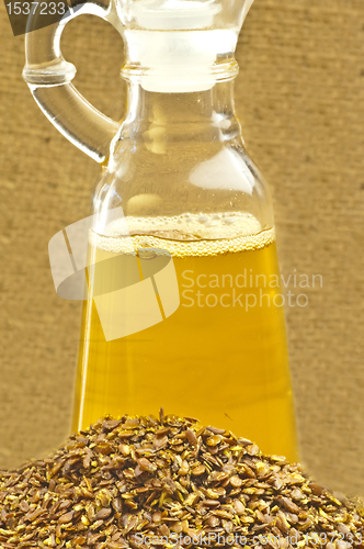 Image of linseed oil and linseed