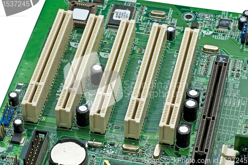 Image of computer circuit board