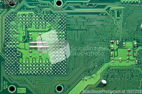 Image of computer circuit board