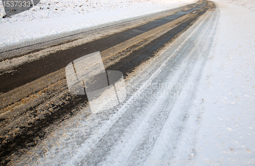 Image of Winter road