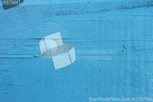 Image of Painted board with metal rod