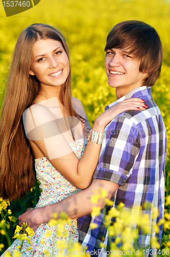 Image of happy young couple