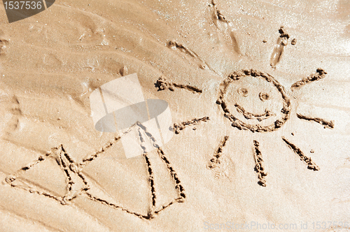 Image of sea beach background