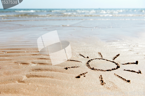 Image of sea beach background