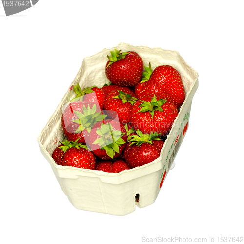 Image of Strawberries in Container