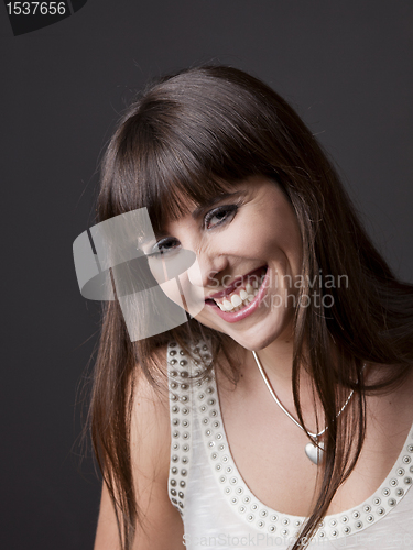Image of Woman smiling