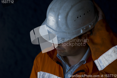 Image of Troubled worker