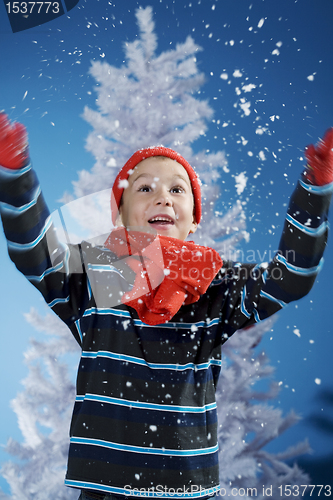 Image of fun with snow