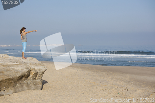 Image of Girl on the beach