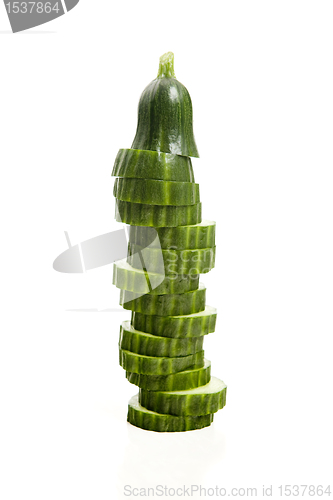 Image of Sliced Cucumber