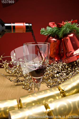 Image of Christmas Red Wine
