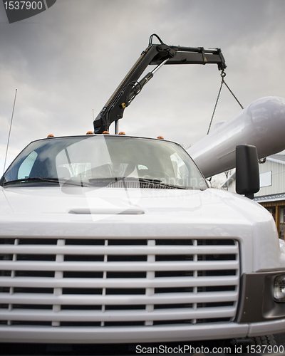 Image of Crane in operation