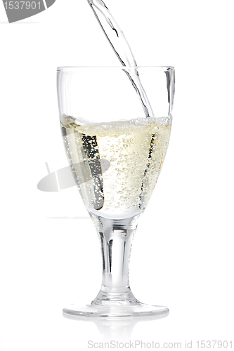 Image of Glass of white wine