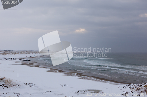 Image of Winter on the beach