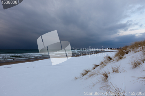 Image of Winter on the beach