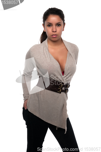 Image of Gray and black