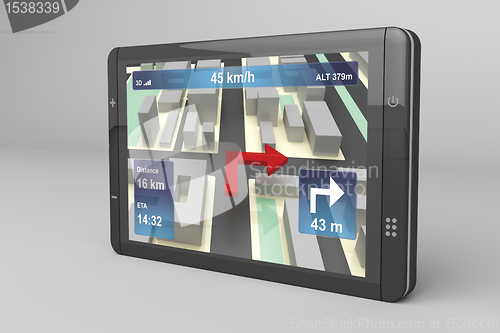 Image of GPS navigation device