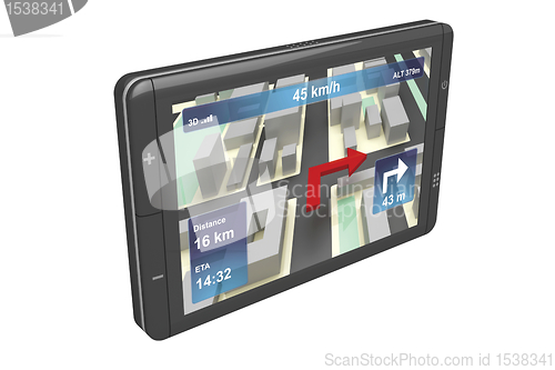 Image of GPS navigator