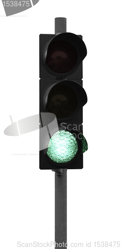 Image of green traffic light