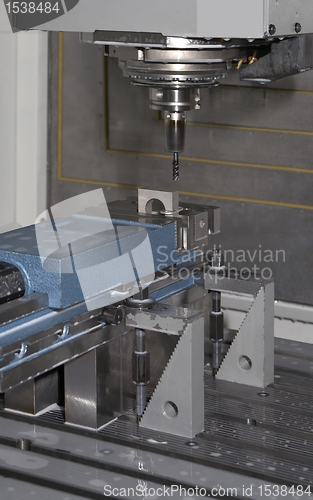 Image of metal milling machine