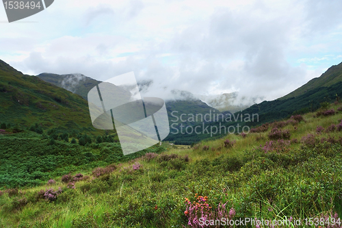 Image of Glenfinnan scenery at summer time