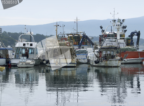 Image of harbor scenery in Croatia