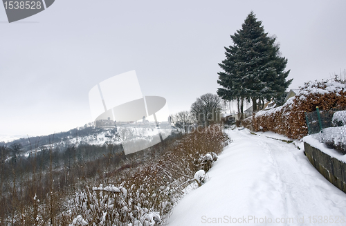 Image of Waldenburg at winter time