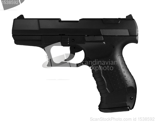Image of black pistol