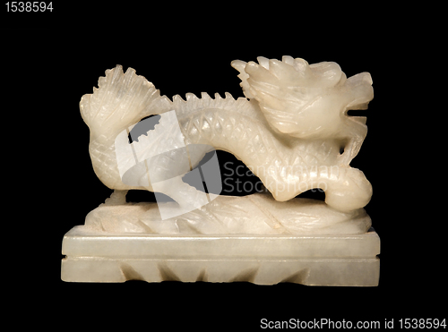 Image of soapstone dragon