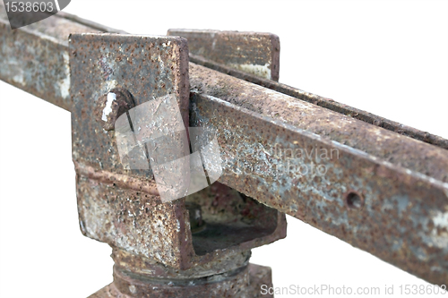 Image of corroded hinge detail