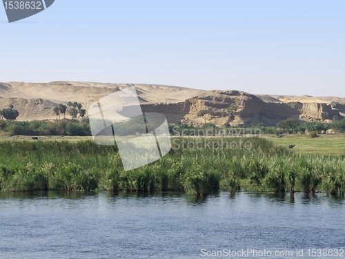 Image of Nile between Edfu and Kom Ombo