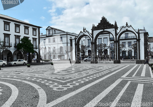 Image of urban scenery at Ponta Delgada