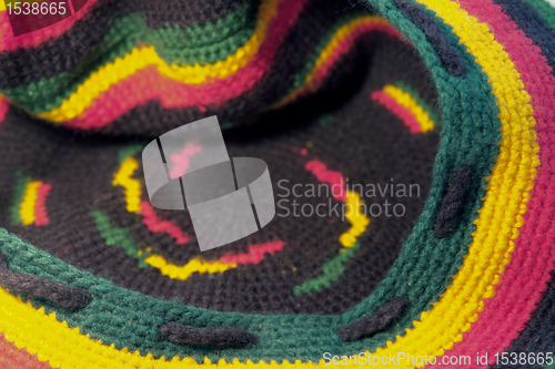 Image of woolen rasta cap