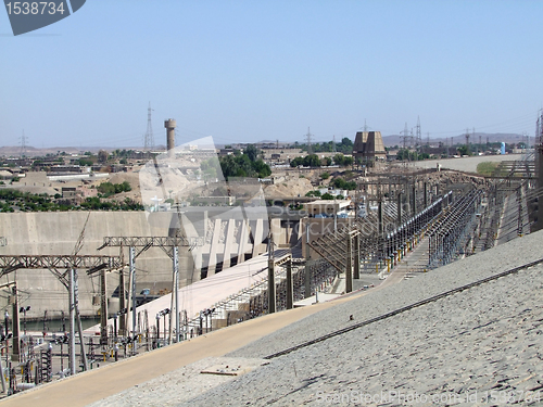 Image of generating plant in Aswan