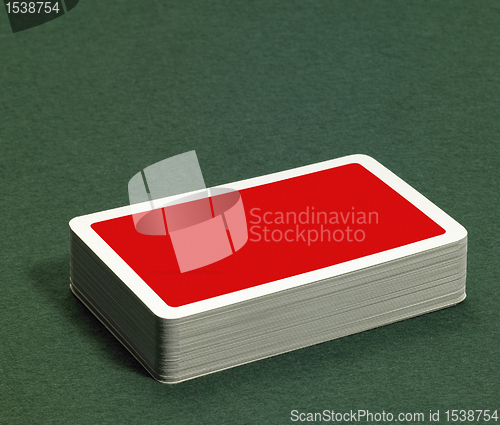 Image of stack of playing cards