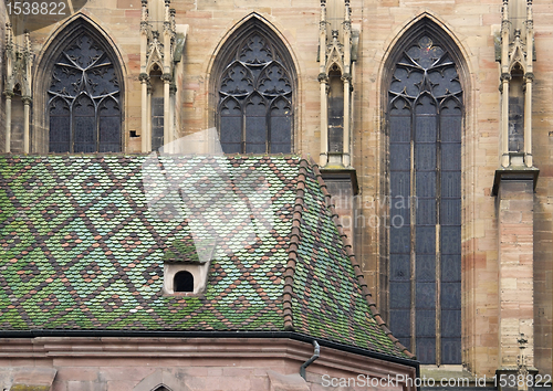 Image of cathedral in Colmar