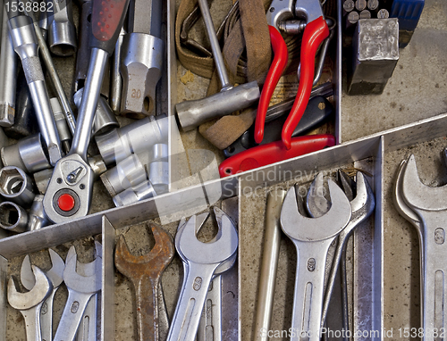 Image of various hand tools
